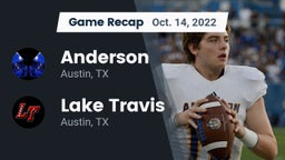 Recap: Anderson  vs. Lake Travis  2022