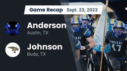 Recap: Anderson  vs. Johnson  2023