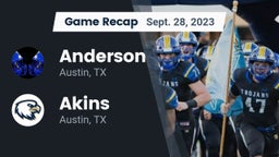 Recap: Anderson  vs. Akins  2023