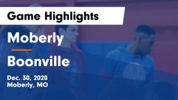 Moberly  vs Boonville  Game Highlights - Dec. 30, 2020