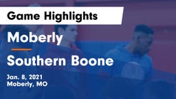 Moberly  vs Southern Boone  Game Highlights - Jan. 8, 2021