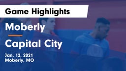 Moberly  vs Capital City   Game Highlights - Jan. 12, 2021