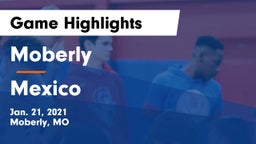 Moberly  vs Mexico  Game Highlights - Jan. 21, 2021