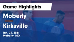 Moberly  vs Kirksville  Game Highlights - Jan. 23, 2021
