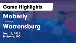 Moberly  vs Warrensburg  Game Highlights - Jan. 13, 2022