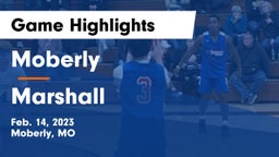 Moberly  vs Marshall  Game Highlights - Feb. 14, 2023
