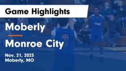 Moberly  vs Monroe City  Game Highlights - Nov. 21, 2023