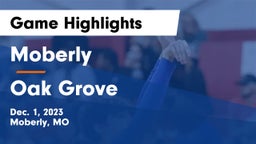 Moberly  vs Oak Grove  Game Highlights - Dec. 1, 2023