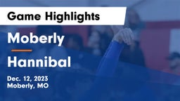 Moberly  vs Hannibal  Game Highlights - Dec. 12, 2023