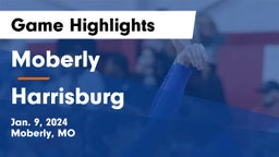 Moberly  vs Harrisburg  Game Highlights - Jan. 9, 2024