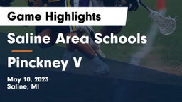 Saline Area Schools vs Pinckney V Game Highlights - May 10, 2023