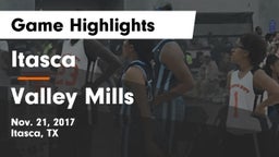 Itasca  vs Valley Mills  Game Highlights - Nov. 21, 2017