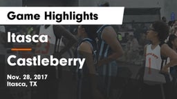 Itasca  vs Castleberry  Game Highlights - Nov. 28, 2017