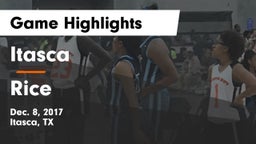 Itasca  vs Rice  Game Highlights - Dec. 8, 2017