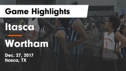Itasca  vs Wortham Game Highlights - Dec. 27, 2017
