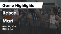 Itasca  vs Mart  Game Highlights - Nov. 20, 2018