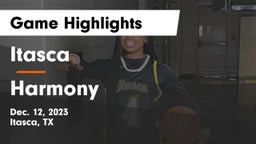 Itasca  vs Harmony Game Highlights - Dec. 12, 2023