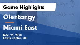 Olentangy  vs Miami East  Game Highlights - Nov. 23, 2018