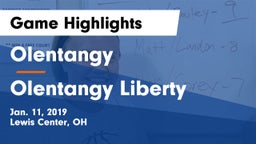 Olentangy  vs Olentangy Liberty  Game Highlights - Jan. 11, 2019