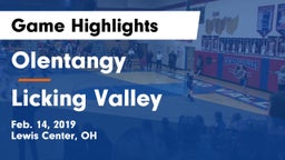 Olentangy  vs Licking Valley  Game Highlights - Feb. 14, 2019