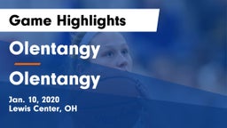 Olentangy  vs Olentangy  Game Highlights - Jan. 10, 2020