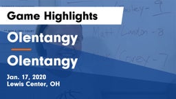 Olentangy  vs Olentangy  Game Highlights - Jan. 17, 2020