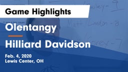 Olentangy  vs Hilliard Davidson  Game Highlights - Feb. 4, 2020