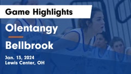 Olentangy  vs Bellbrook Game Highlights - Jan. 13, 2024