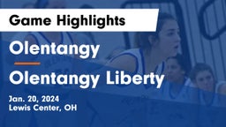 Olentangy  vs Olentangy Liberty  Game Highlights - Jan. 20, 2024