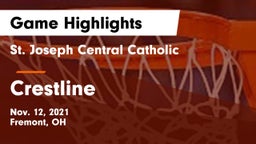 St. Joseph Central Catholic  vs Crestline  Game Highlights - Nov. 12, 2021