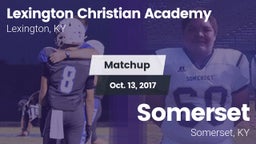 Matchup: Lexington Christian vs. Somerset  2017