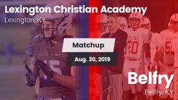Matchup: Lexington Christian vs. Belfry  2019