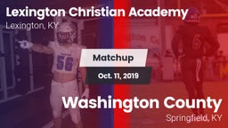 Matchup: Lexington Christian vs. Washington County  2019