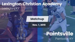 Matchup: Lexington Christian vs. Paintsville  2019