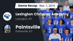Recap: Lexington Christian Academy vs. Paintsville  2019