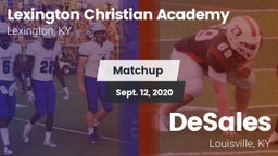 Matchup: Lexington Christian vs. DeSales  2020