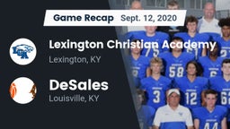Recap: Lexington Christian Academy vs. DeSales  2020