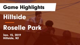Hillside  vs Roselle Park  Game Highlights - Jan. 15, 2019