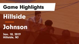 Hillside  vs Johnson  Game Highlights - Jan. 18, 2019