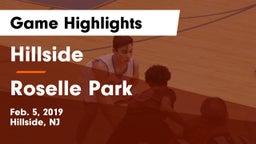 Hillside  vs Roselle Park  Game Highlights - Feb. 5, 2019