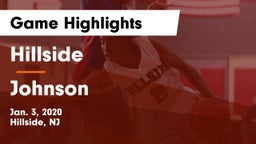 Hillside  vs Johnson  Game Highlights - Jan. 3, 2020