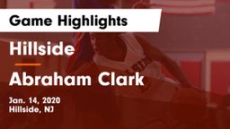 Hillside  vs Abraham Clark  Game Highlights - Jan. 14, 2020