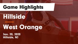 Hillside  vs West Orange  Game Highlights - Jan. 20, 2020
