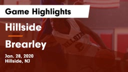 Hillside  vs Brearley  Game Highlights - Jan. 28, 2020