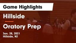 Hillside  vs Oratory Prep  Game Highlights - Jan. 28, 2021