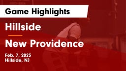 Hillside  vs New Providence  Game Highlights - Feb. 7, 2023