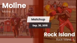 Matchup: Moline  vs. Rock Island  2016