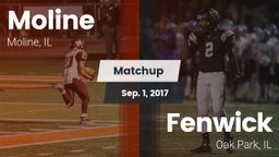 Matchup: Moline  vs. Fenwick  2017