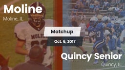 Matchup: Moline  vs. Quincy Senior  2017