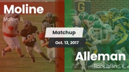 Matchup: Moline  vs. Alleman  2017